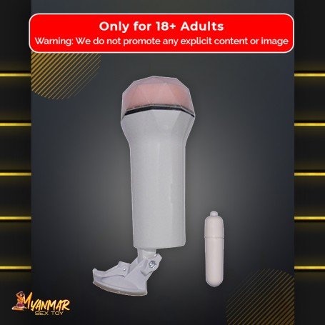 Super Soft Vibrating Masturbator With Suction FM-048