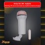 Super Soft Vibrating Masturbator With Suction FM-048