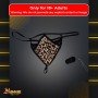 Leopard Grain Underwear Remote control vibrating t-back VP-002