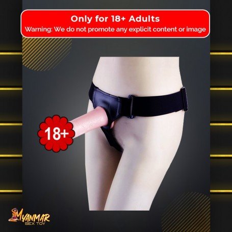 Ultra Hollow Strap On Dildo Vibrating SO-007