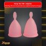 Feminine Hygiene Silicone Menstrual Moon Period Cup MPC-001