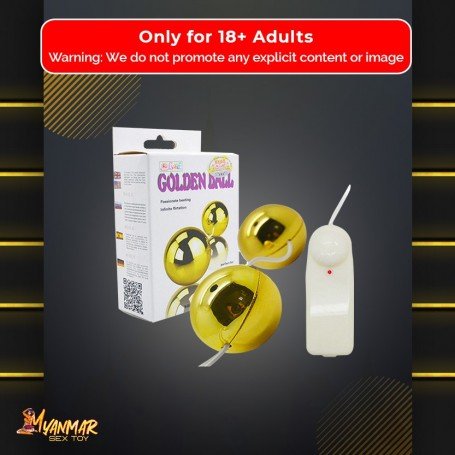 Multi Speed Golden Ben Wa Vibrating Balls Anal Vaginal BV-013