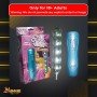Silver Beaded Anal Vibrator-BIG AD-011