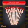 Pack of Ten Willy Straws Blow me KP-001