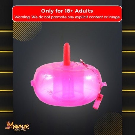 Inflatable Cushion Sit Stick Vibrator Bondage Chair BDSM-019