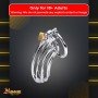 Stainless Steel Iron Wire Male Chastity Lock BDSM-016