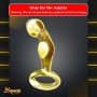 Jaguar Golden Glass Dildo GD-009
