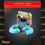 Ankle Fluff Cuffs with Keys BDSM-012