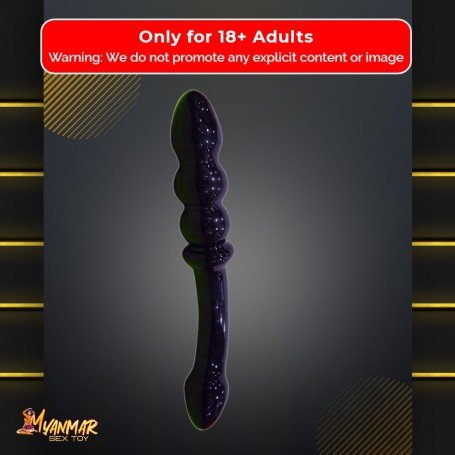 Dual Pleasure Glass Dildo GD-010