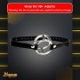 Double Metal Ring Gag for Him & Her BDSM-003