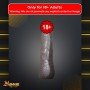Sex Flesh Silver Realistic Non Vibrator RSNV-022