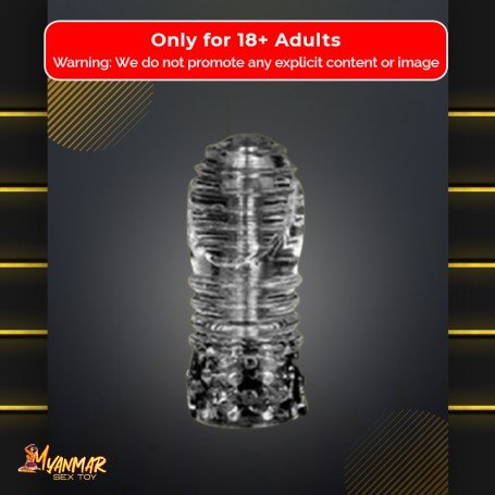 Transparent Male Masturbator For Men Penis Trainer Time Delayed Soft Vagina V3 MMT-030