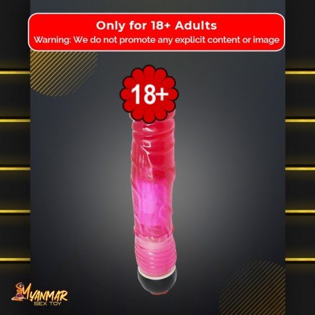 Long Tough Jelly Realistic Vibrator RSV-024