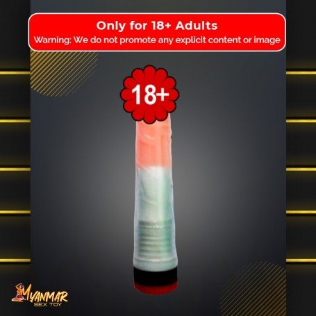 Long Tough Silicone Realistic Vibrator RSV-025