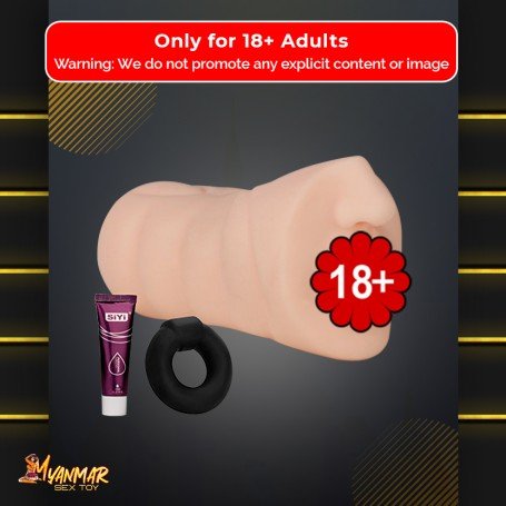 ORAL SILICONE PORTABLE MALE MASTURBATOR MMT-022