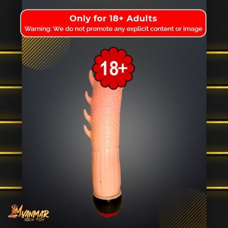 Spike Silicone Realistic Vibrator RSV-059