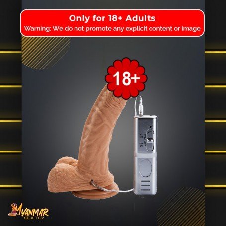 Realistic Vibrator with Suction Cup 7 Inch RSV-076