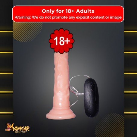 Strong Suction Cup Realistic Vibrator With Remote RSV-082