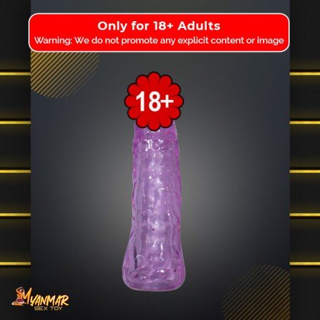 Outstretched Delay Crystal Penis Sleeve PES-015
