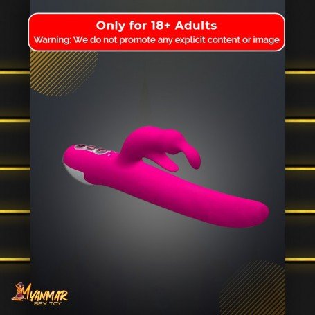 7 SPEED SILICONE RABBIT VIBRATOR- USB RECHARGEABLE RV-025