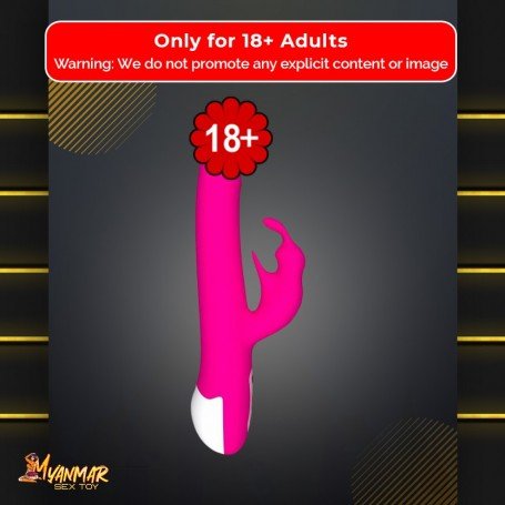 ALVIN ROTARY SILICONE RABBIT VIBRATOR RV-029