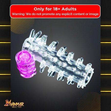 Ultra Soft Penis Extensions- Vibrating PES-001