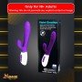 VIOLET EMOTION RABBIT VIBRATOR RV-033