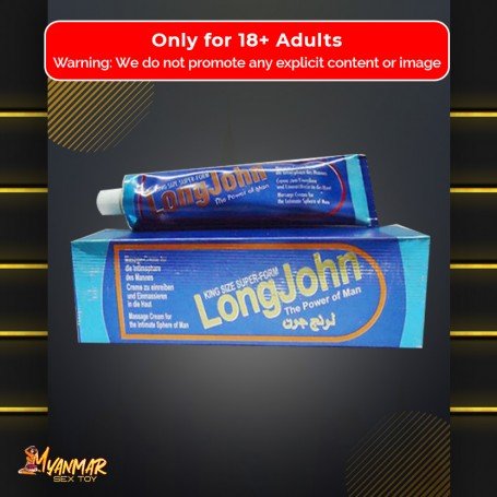 Long John Penis Enlargement Cream- The Power of Man PEC-003