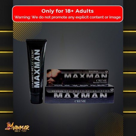 Maxman Delay Sex Creme Penis Enlargement 60g DTZ-004